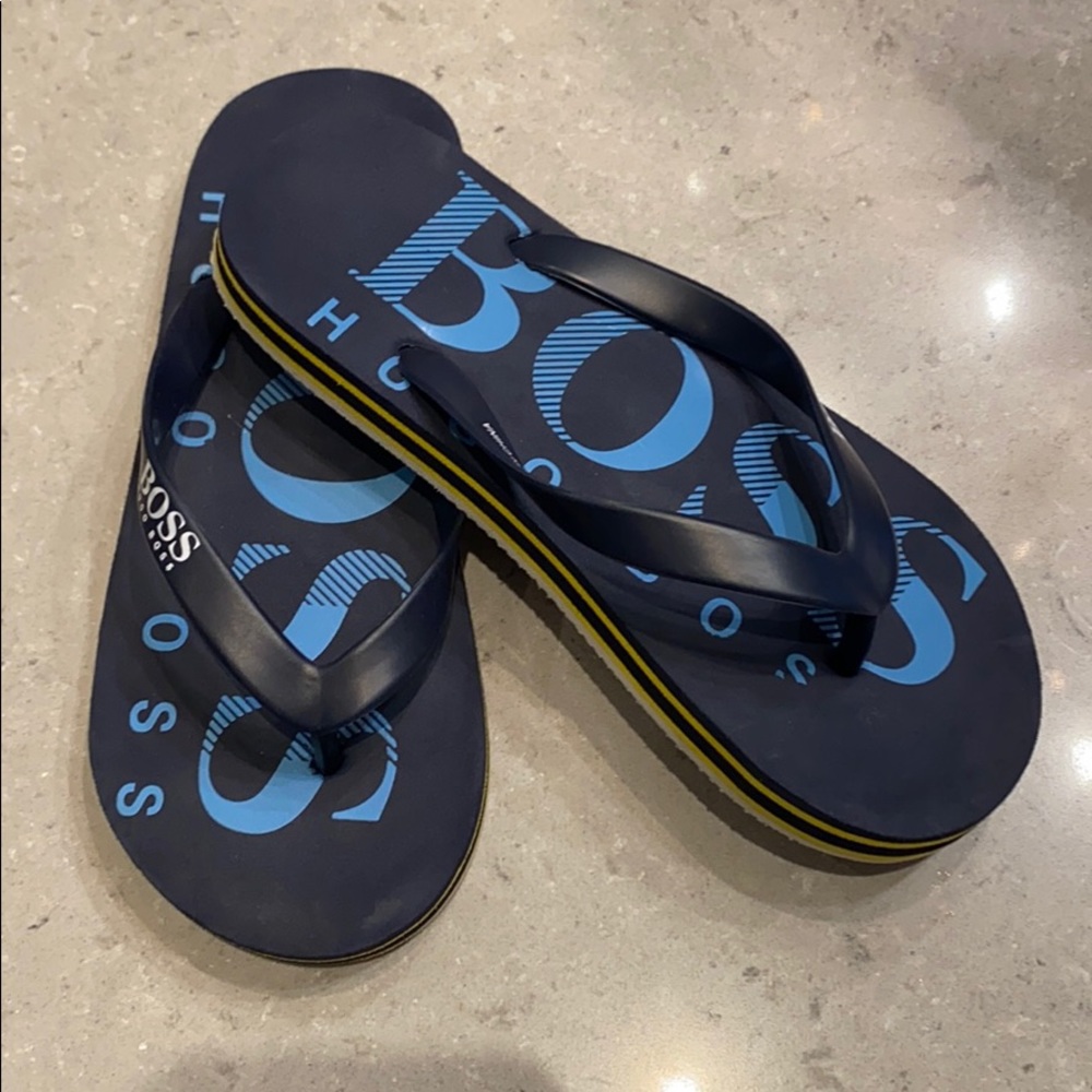 Hugo Boss Flip Flops